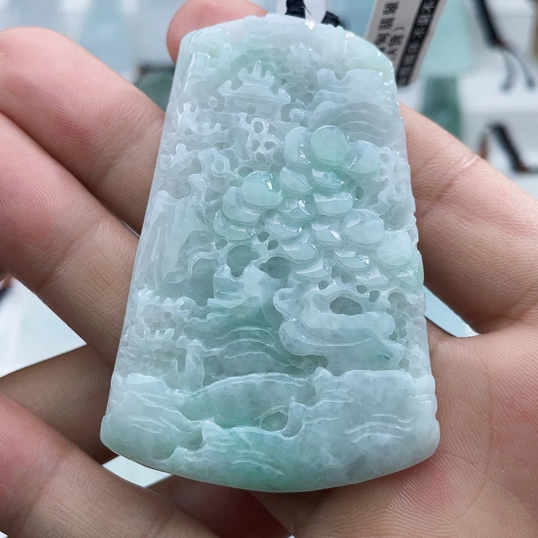颈饰未镶嵌翡翠翡翠
