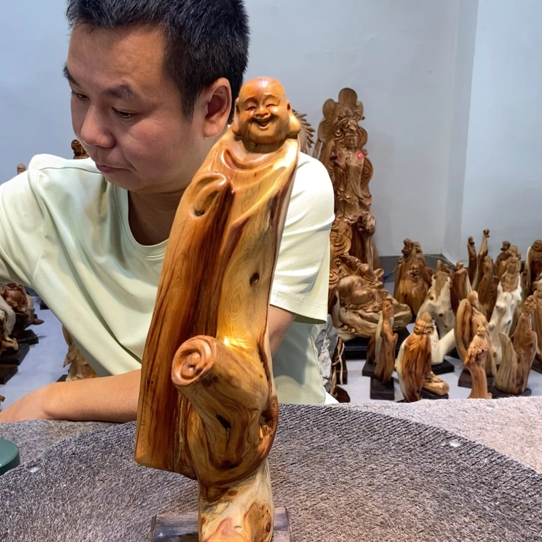 柏木（崖柏）太行崖柏根雕摆件