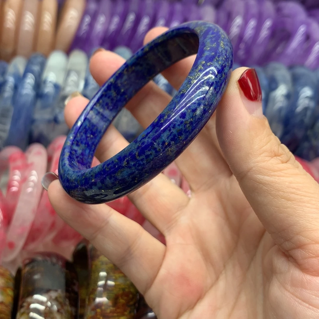 青金石手镯未镶嵌乐*