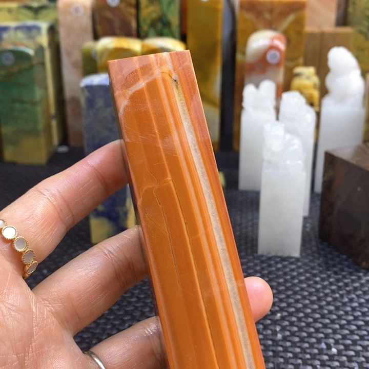 南美石锲*青田石印章石