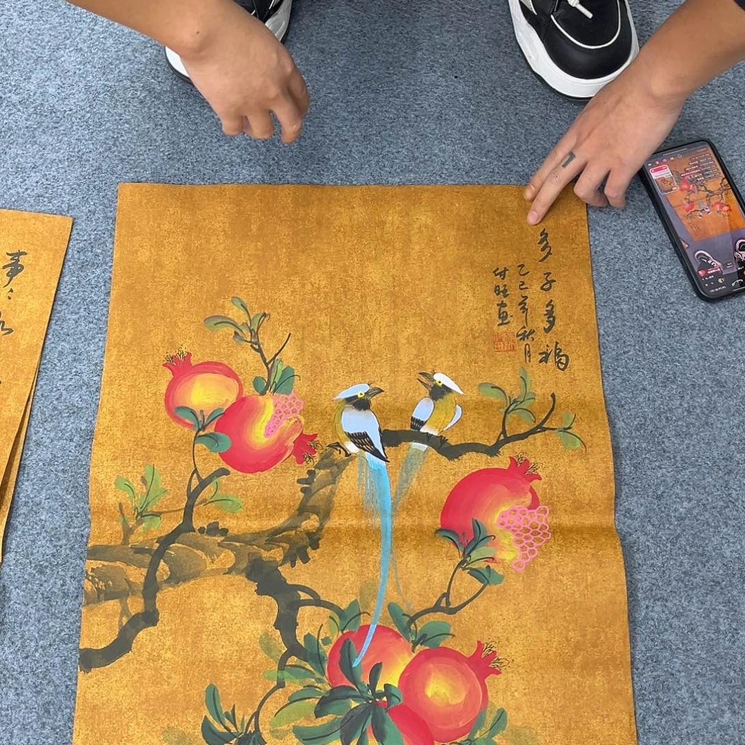 国画纯手绘作品欣赏