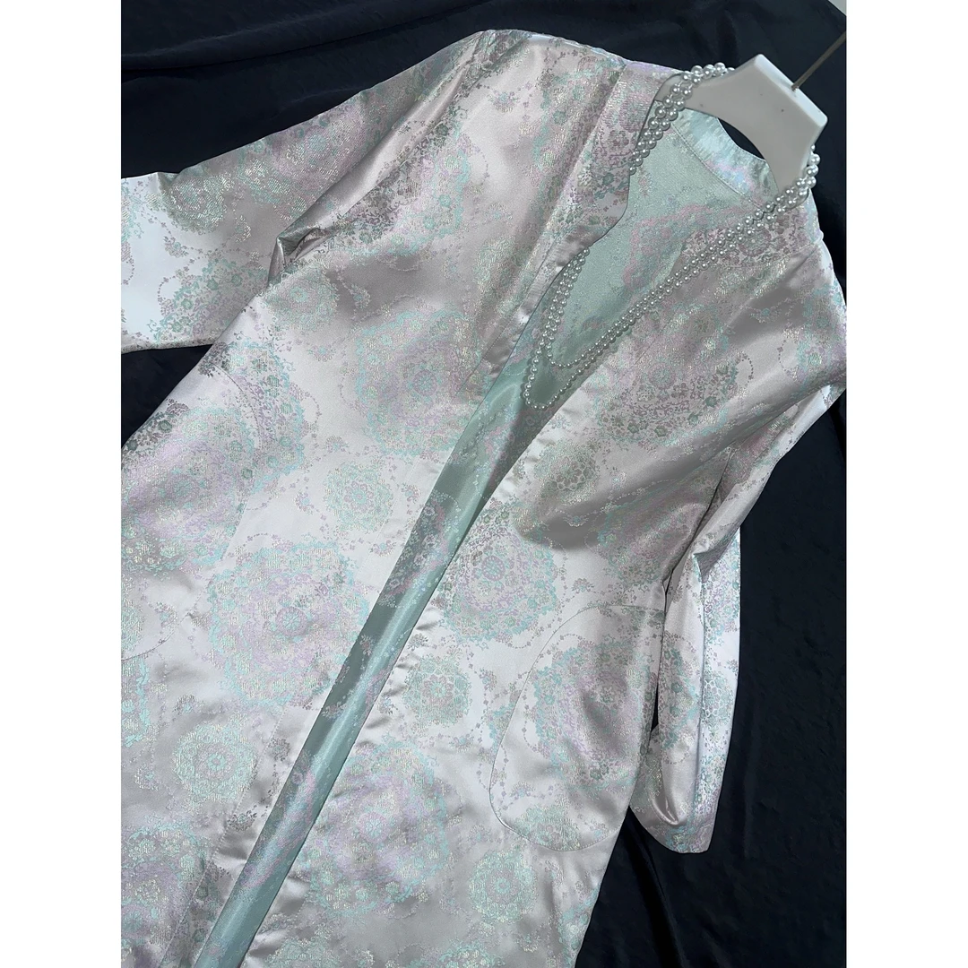 2507-常熟新中式国风春季新款百搭气质双面穿春季风衣外套