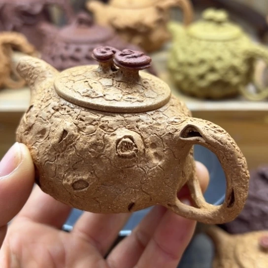 紫砂茶案全手工制作