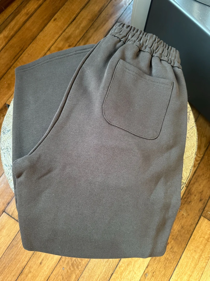 SENSE 25年 咖啡色弯刀阔腿裤