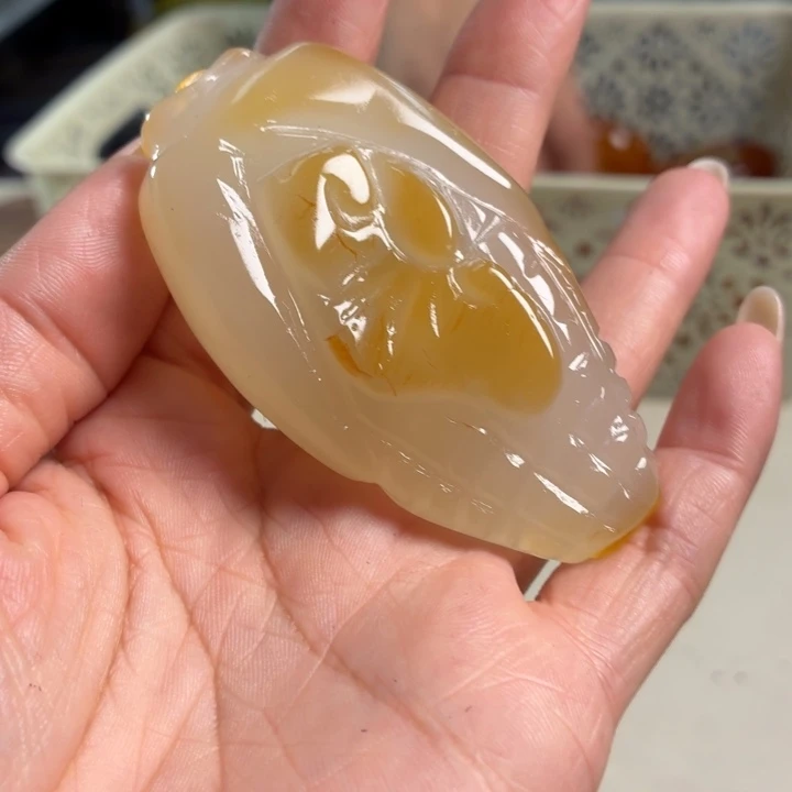 玛瑙/玉髓未镶嵌吊坠(不含链)