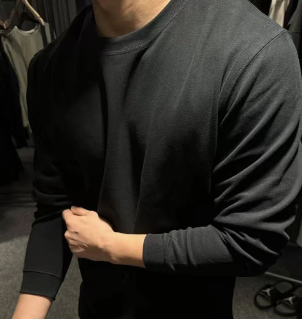 飞飞-简约百搭经典休闲修身卫衣 031-035