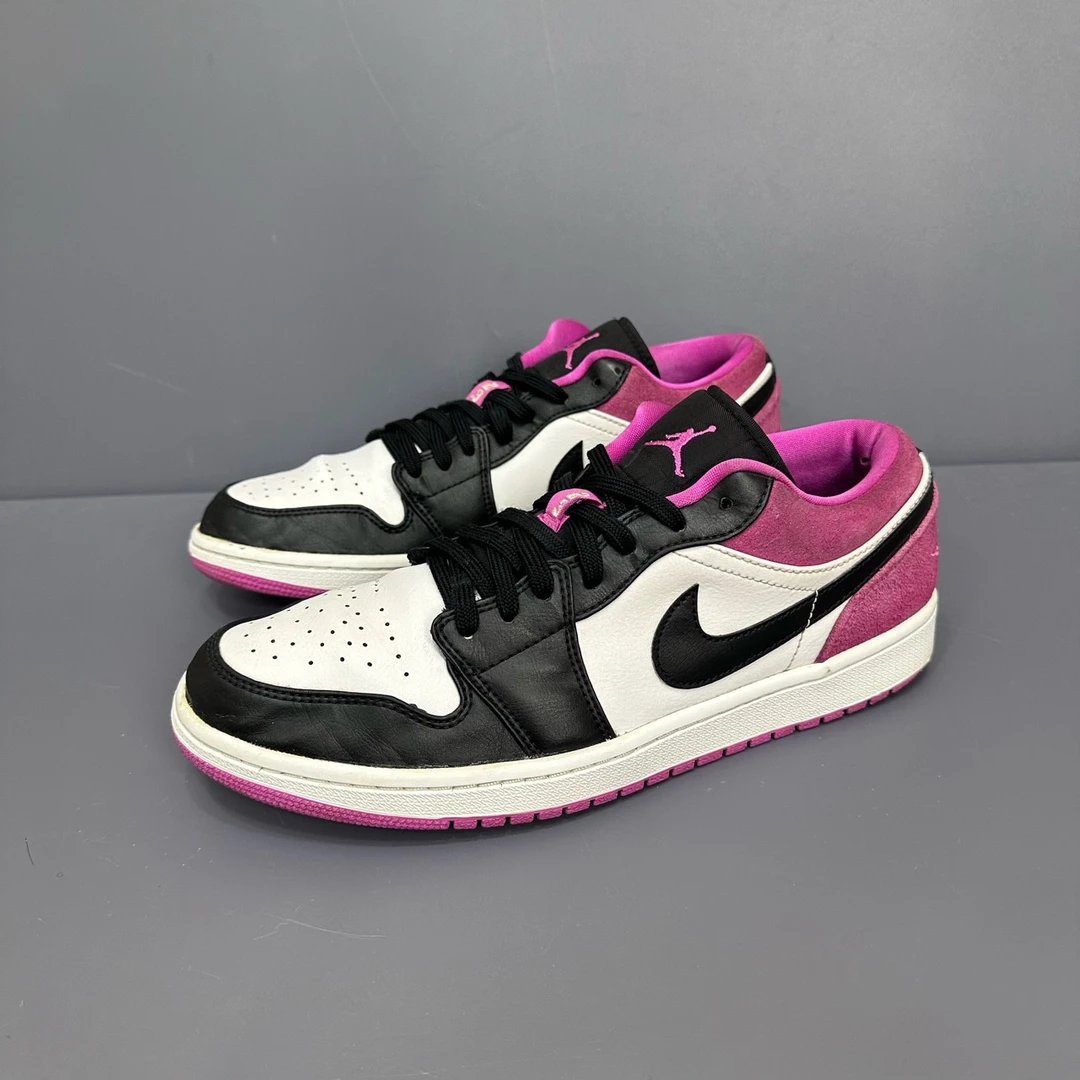 90新 MM6 44码 aj1玫红low 休闲鞋 鞋面刮擦 内衬磨损 秒价