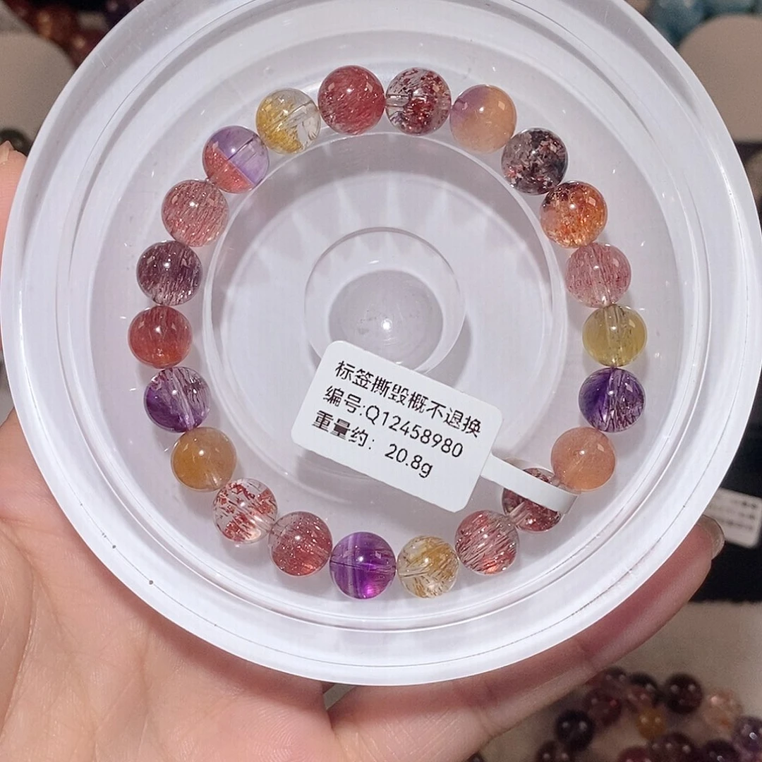 水晶手链未镶嵌糖果超七手链8.8