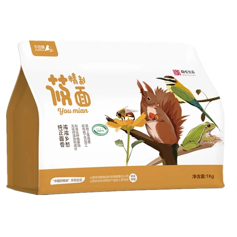 山西特产莜面1kg  莜麦面粉荞麦面粉高粱面精装