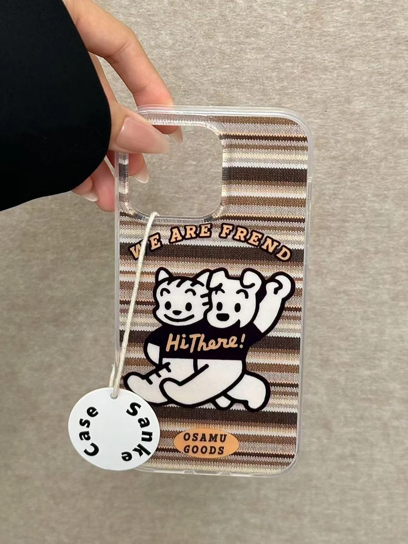 小猫小狗适用苹果16/15手机壳iphone13pro12女14小米oppo华为vivo