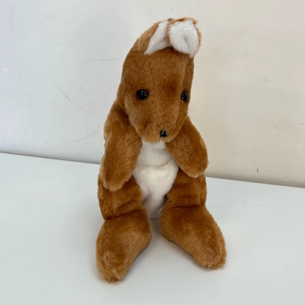 H1675 袋鼠毛绒玩偶，高约23cm