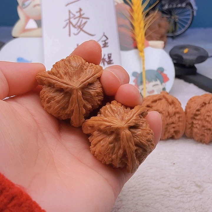 吊坠文玩核桃风*三棱