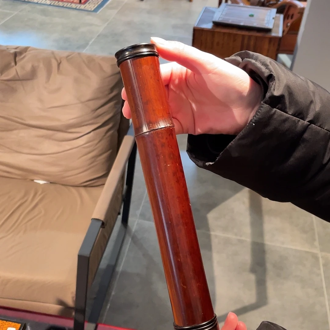 紫砂茶案老煤竹香筒老煤竹香筒