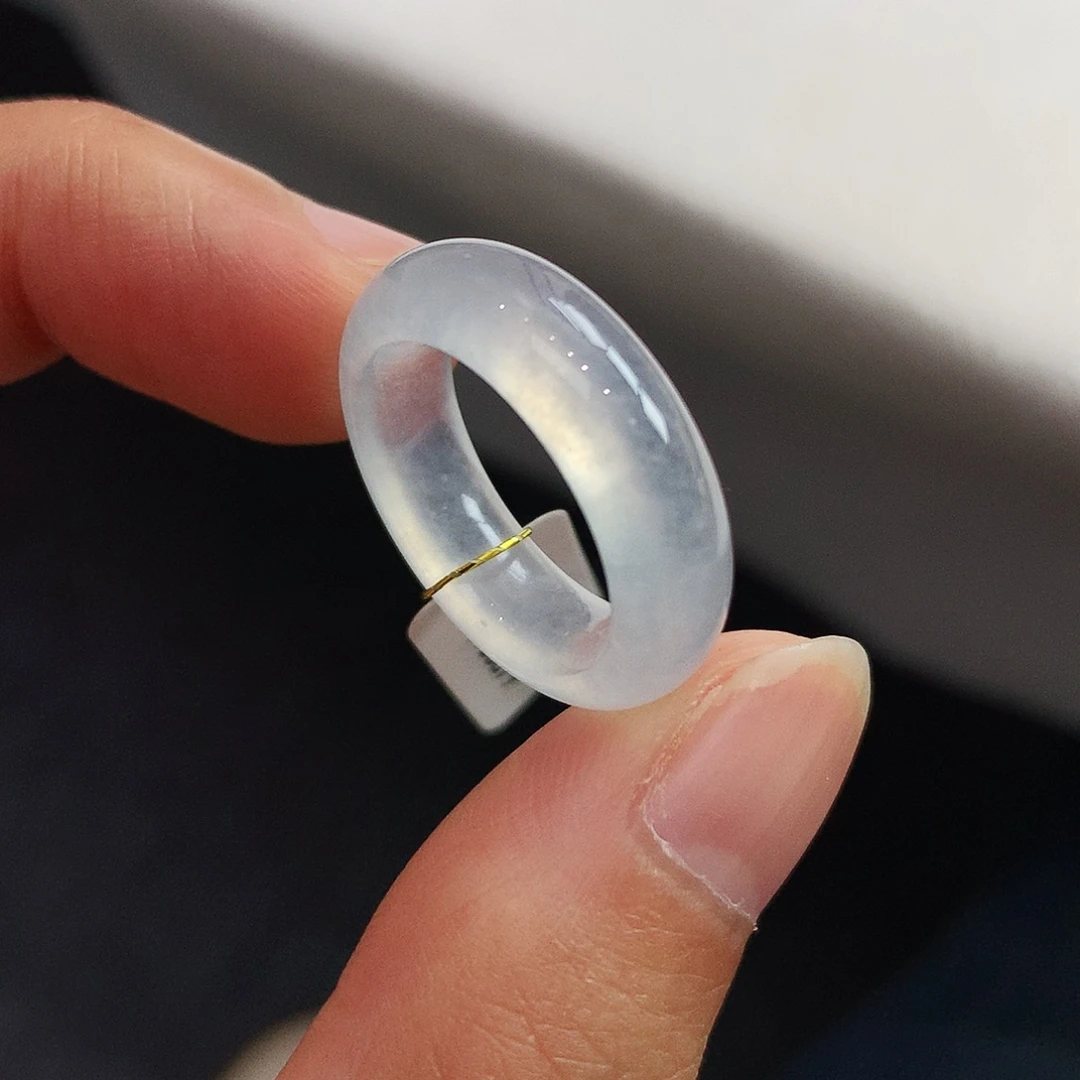 翡翠未镶嵌戒指10-11号