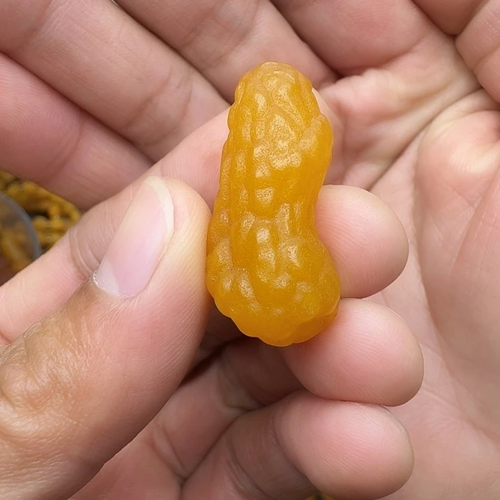 蜜蜡未镶嵌裸石天然蜜蜡海飘吊坠