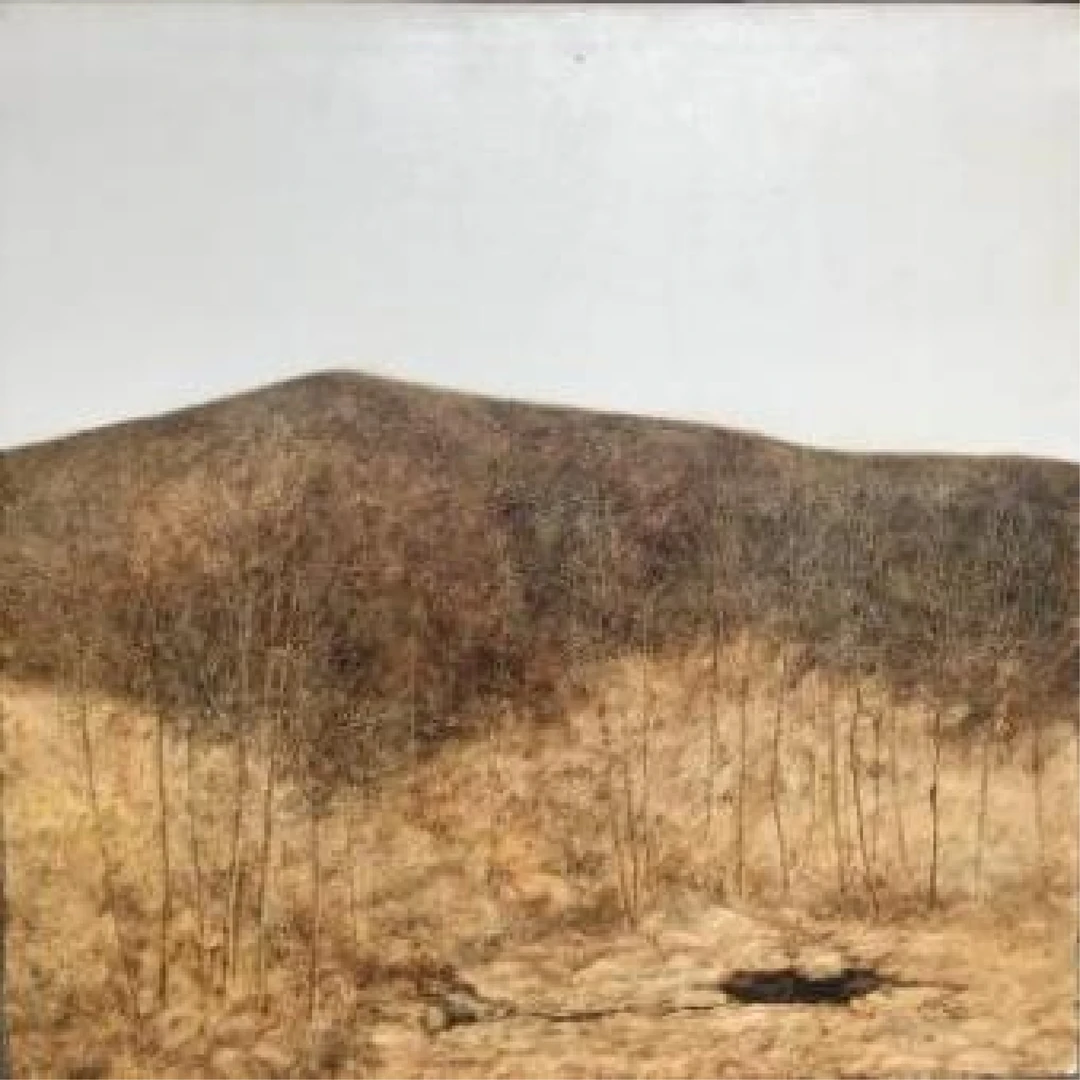2035、吴达彧《清秋》规格：80x80cm