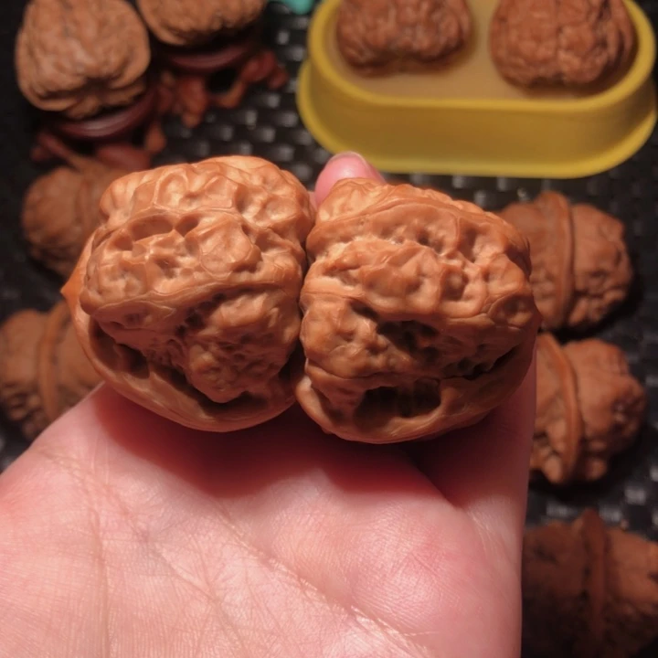 把件文玩核桃40超大腿肌肉蛙