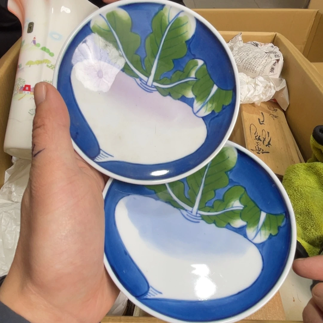 中古瓷器喜欢拍下看细节尺寸