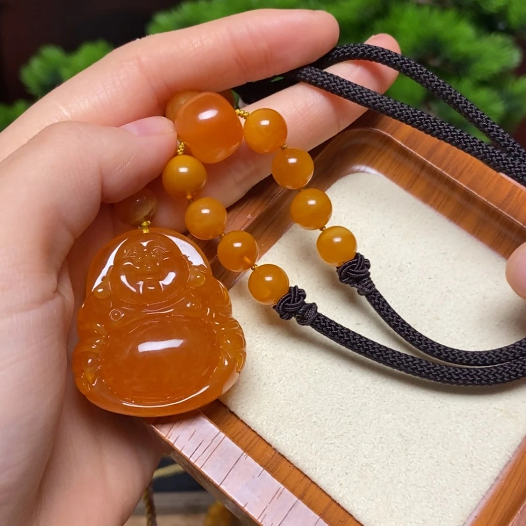 【闪购商品】蜜蜡颈饰未镶嵌项链定制