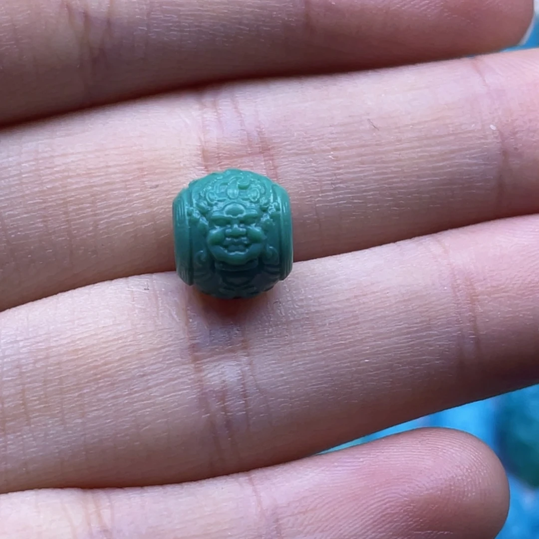 绿松石未镶嵌天然原矿绿松石雕件