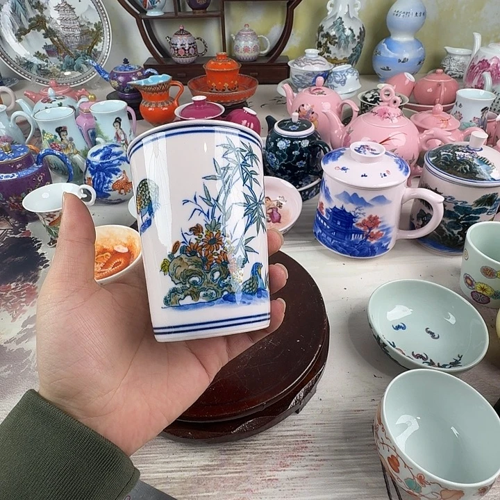 陶摆件景德镇陶瓷老厂瓷30