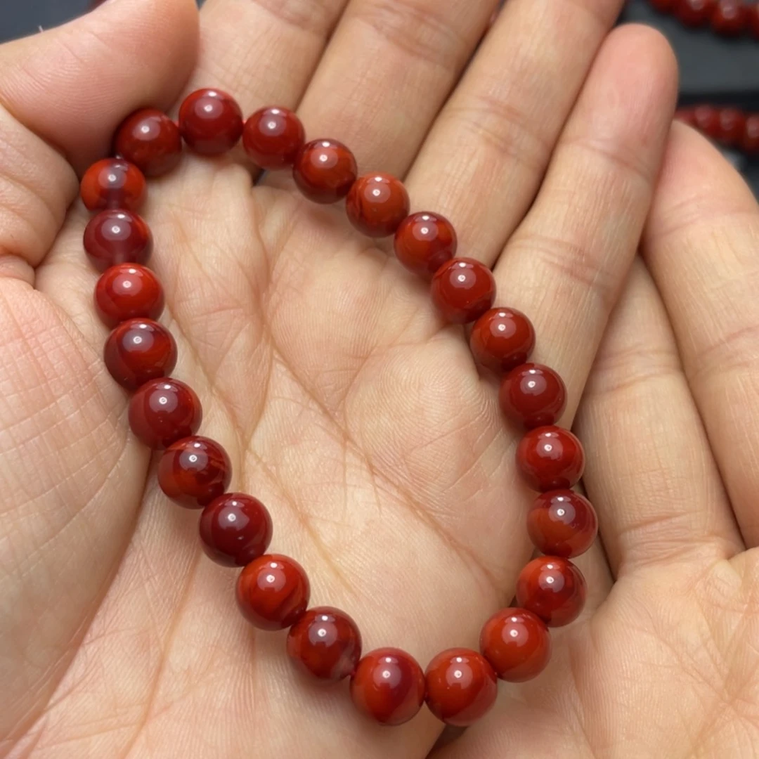 【闪购商品】未镶嵌原矿手串南红玛瑙@*萍 8