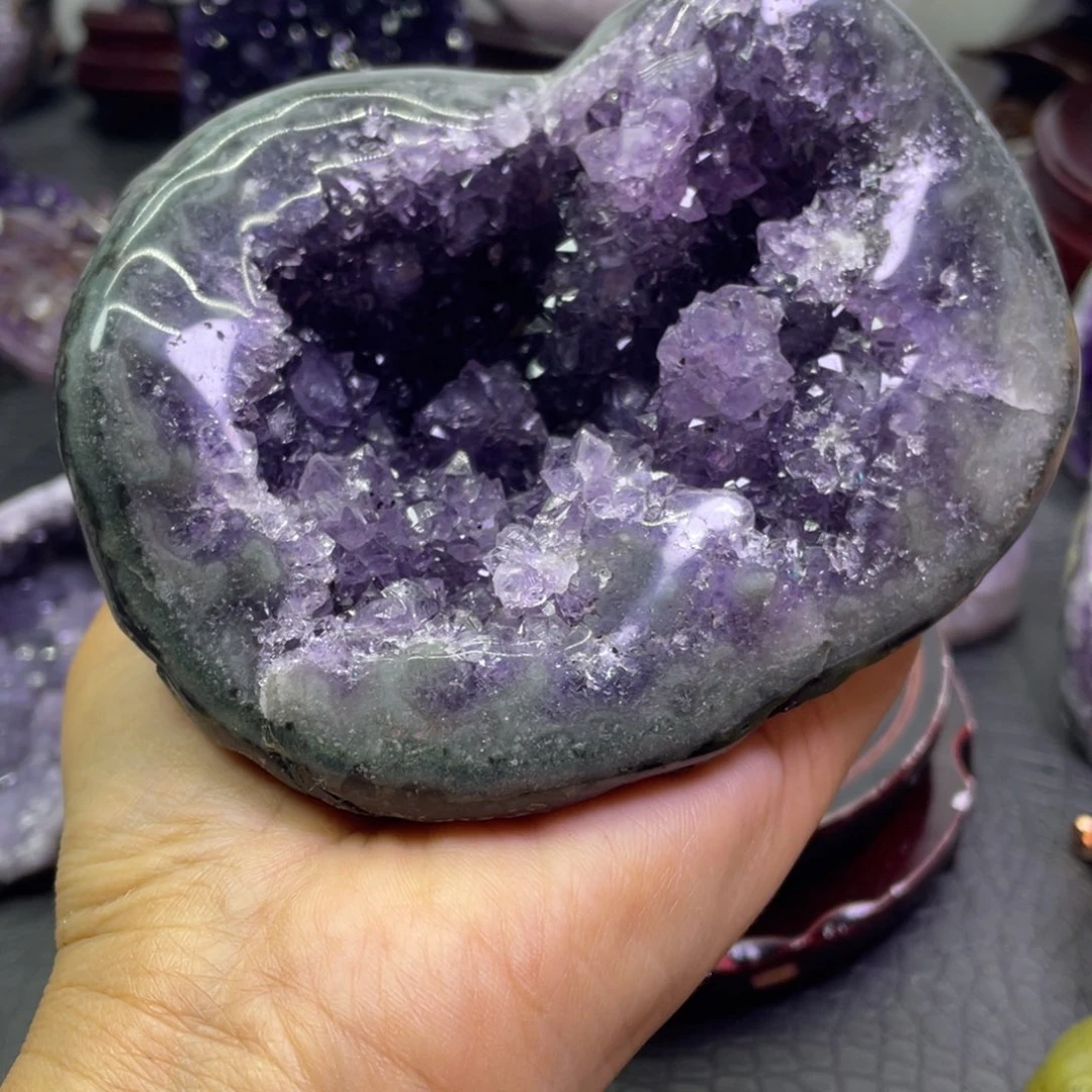 大型摆件（非配饰）紫晶未镶嵌