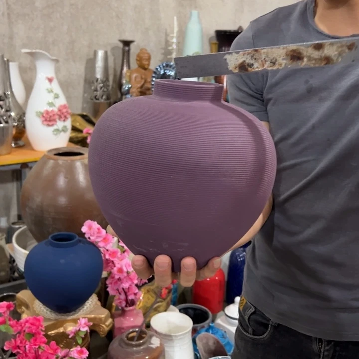 摆件高23口7.5公分微瑕捡漏