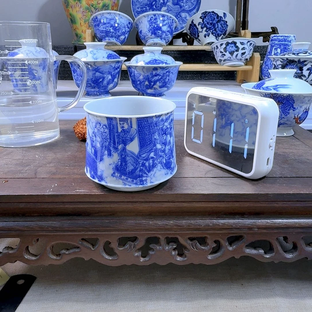 泥塑小**学主人杯手工手绘