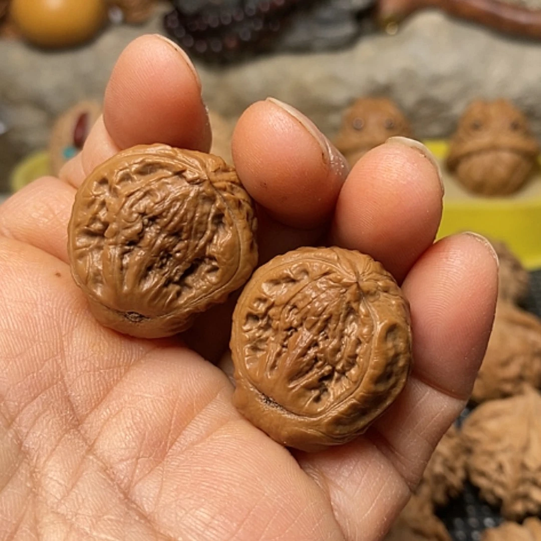 【闪购商品】把件文玩核桃蛇头手捻26