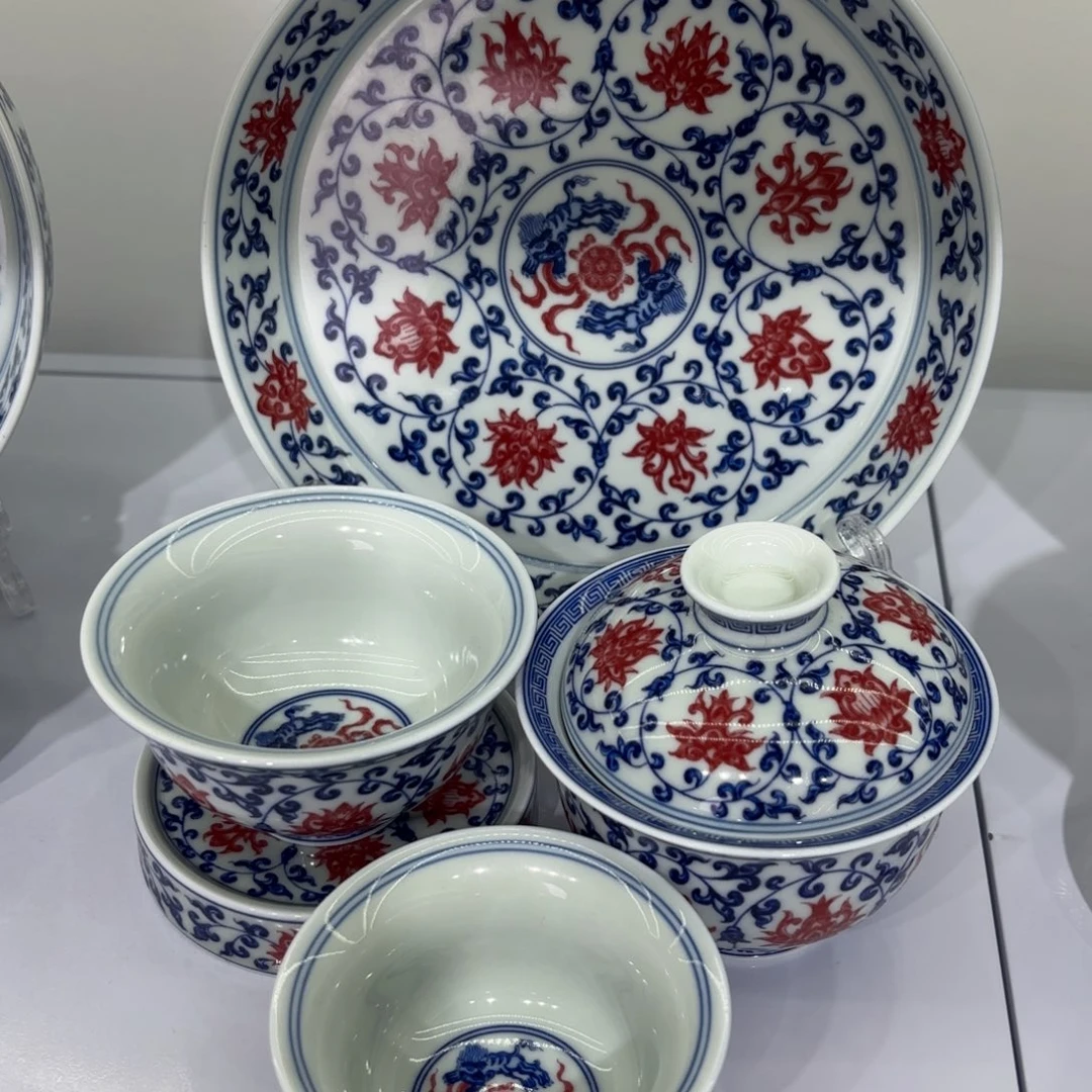 ꧁***꧂景德镇陶瓷五件套