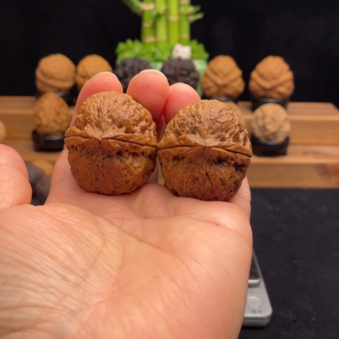 文玩核桃把件乾坤球12