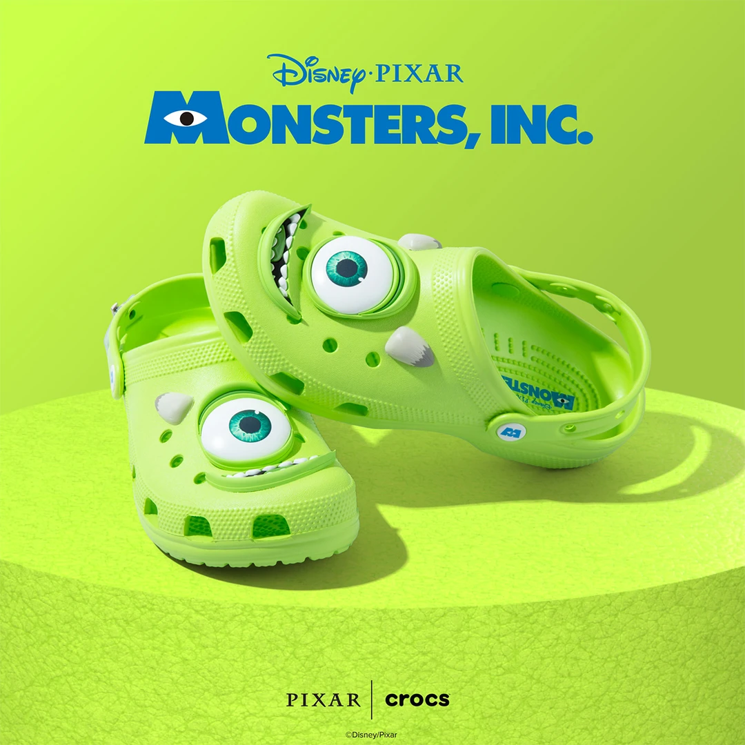 CROCS/卡骆驰【经典怪兽电力公司麦克尔洞洞鞋】儿童凉鞋|210876