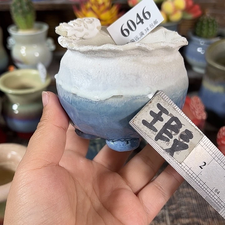 口5.5 手工花盆满30包邮