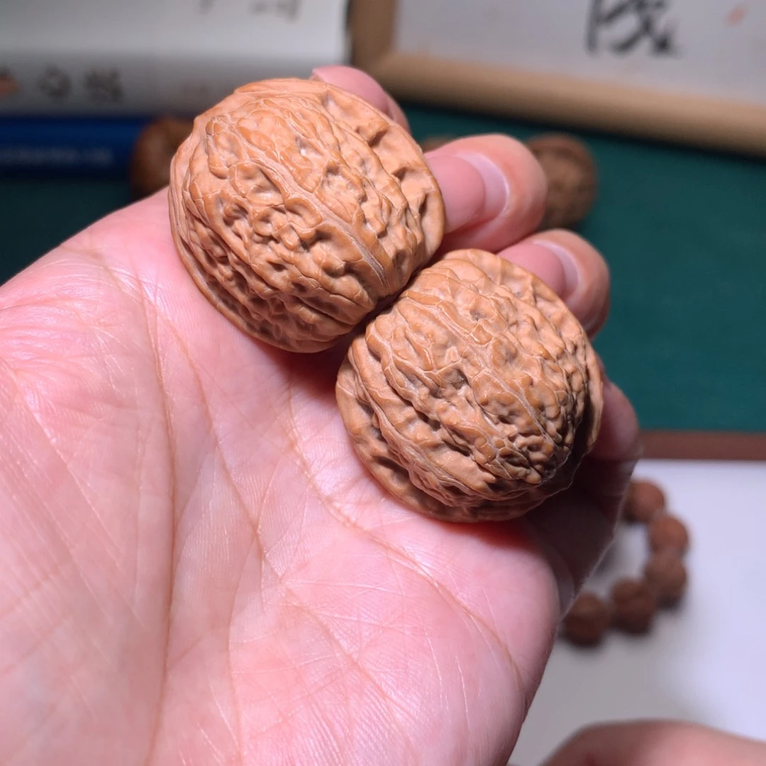 文玩核桃把件石子磨