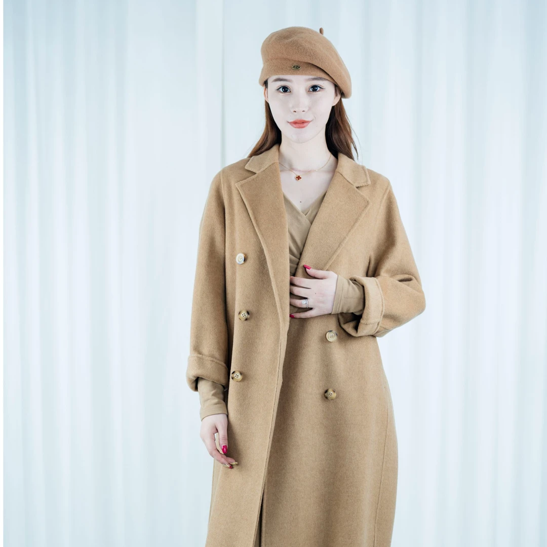 011经典长款时尚秋冬毛呢外套反季促销女士