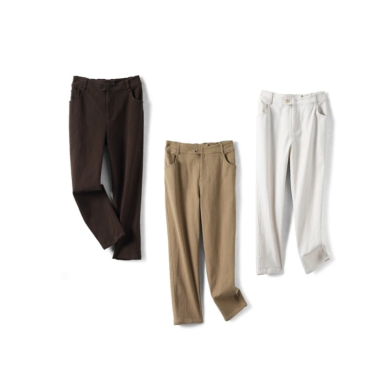 28624【画系列】通勤休闲气质休闲裤22K5273