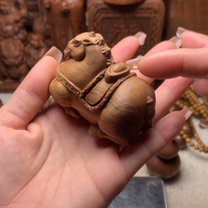 檀香木其他老山檀香手把件