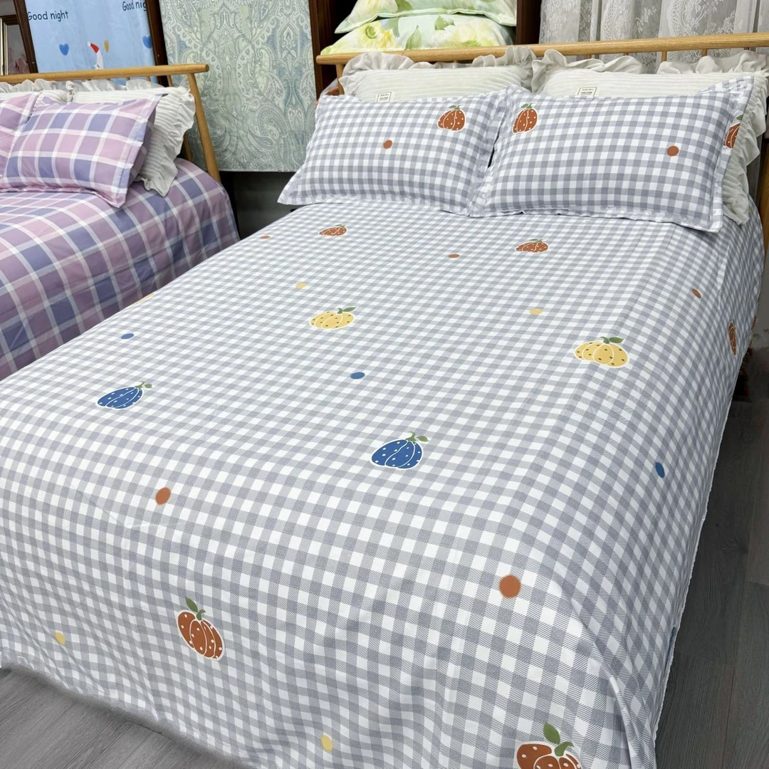 2.45×2.3米，加厚大帆布 细纱四股原棉粗布【南瓜】