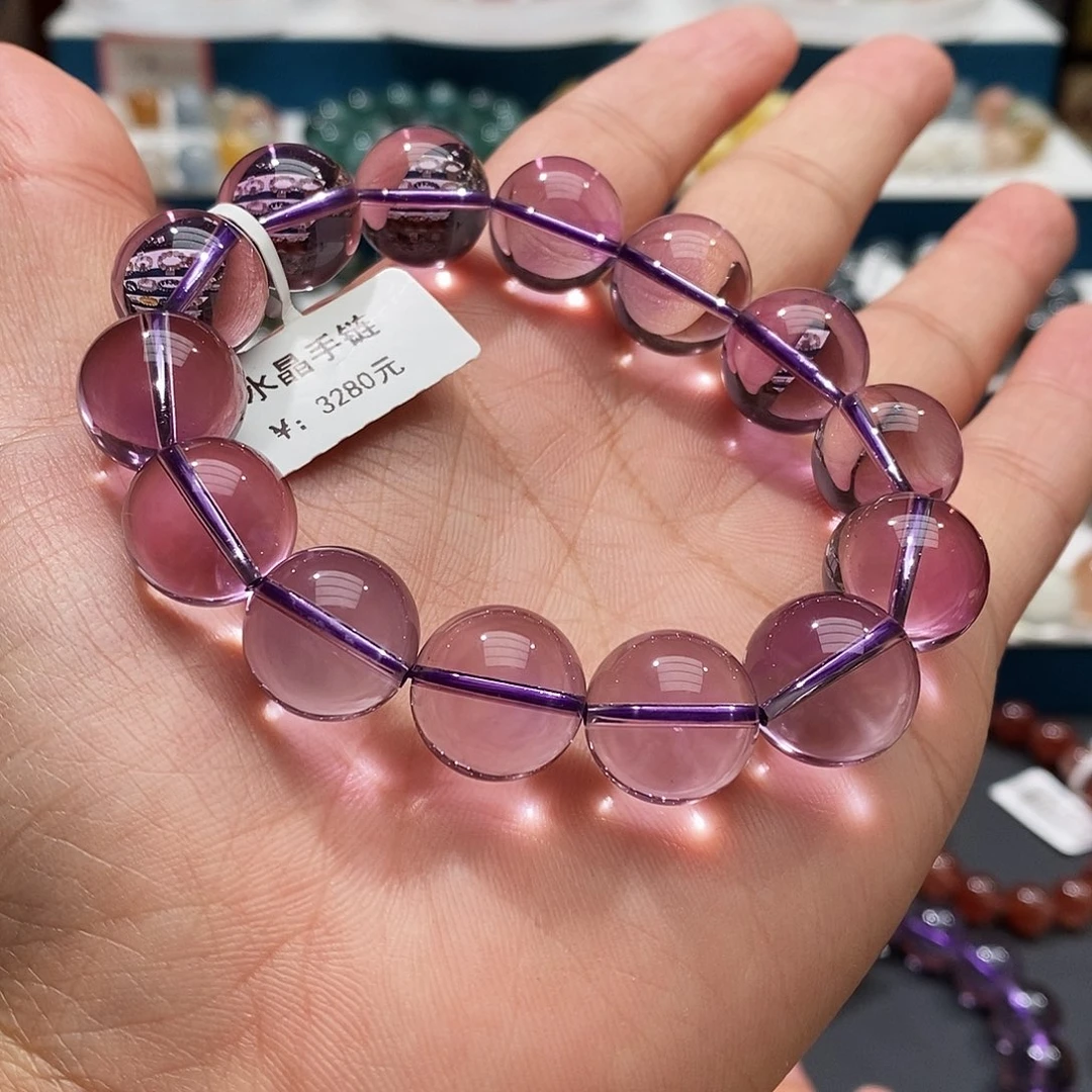 水晶手链未镶嵌水晶14.8