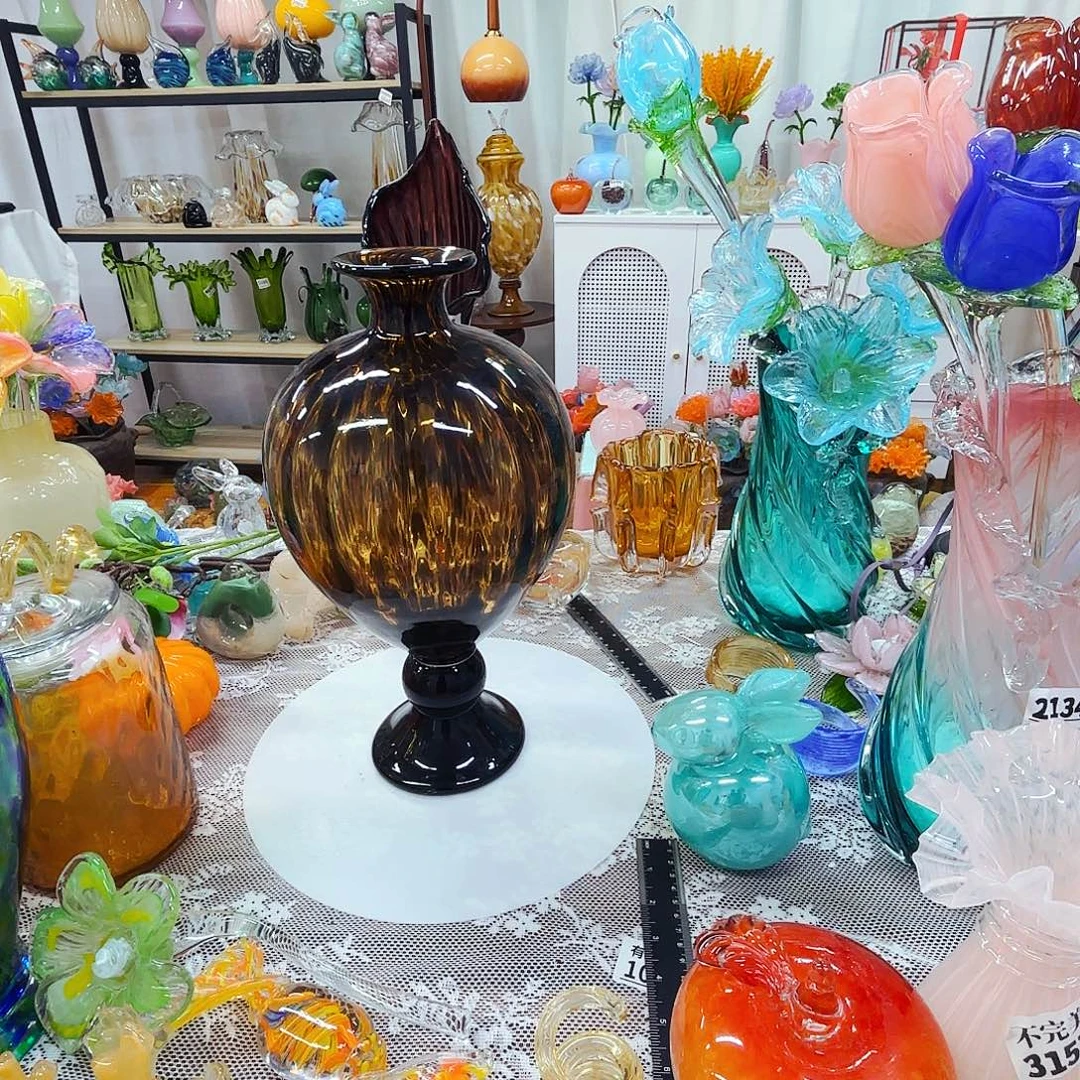 风灯瓶不完美不完美琉璃花瓶花器艺术品