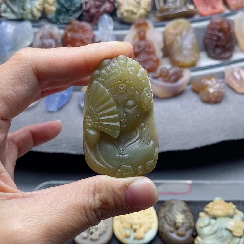 【闪购商品】未镶嵌吊坠定制石英质玉