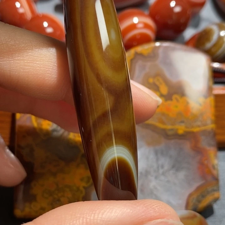 玛瑙/玉髓未镶嵌颈饰