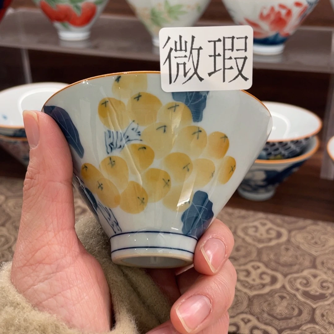 有瑕釉下彩纯手绘