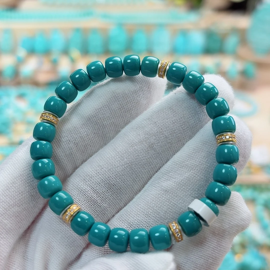 绿松石未镶嵌珠宝奇石原矿泡油