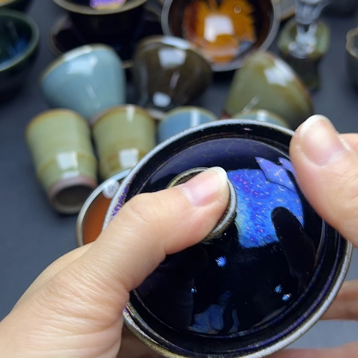 茶盏建窑建盏主人杯