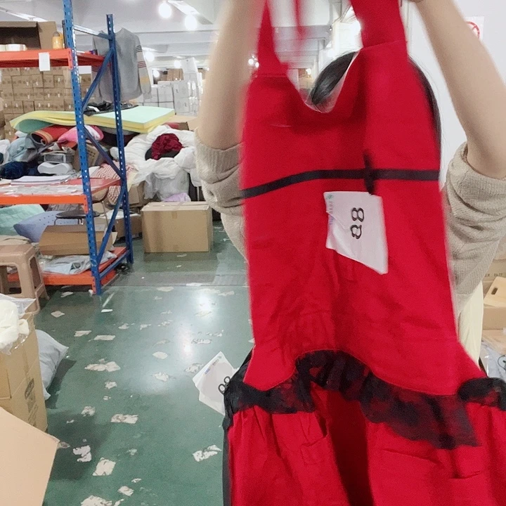 88红色围裙啦啦啦啦