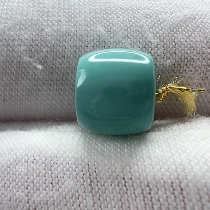 绿松石未镶嵌直切珠8.6