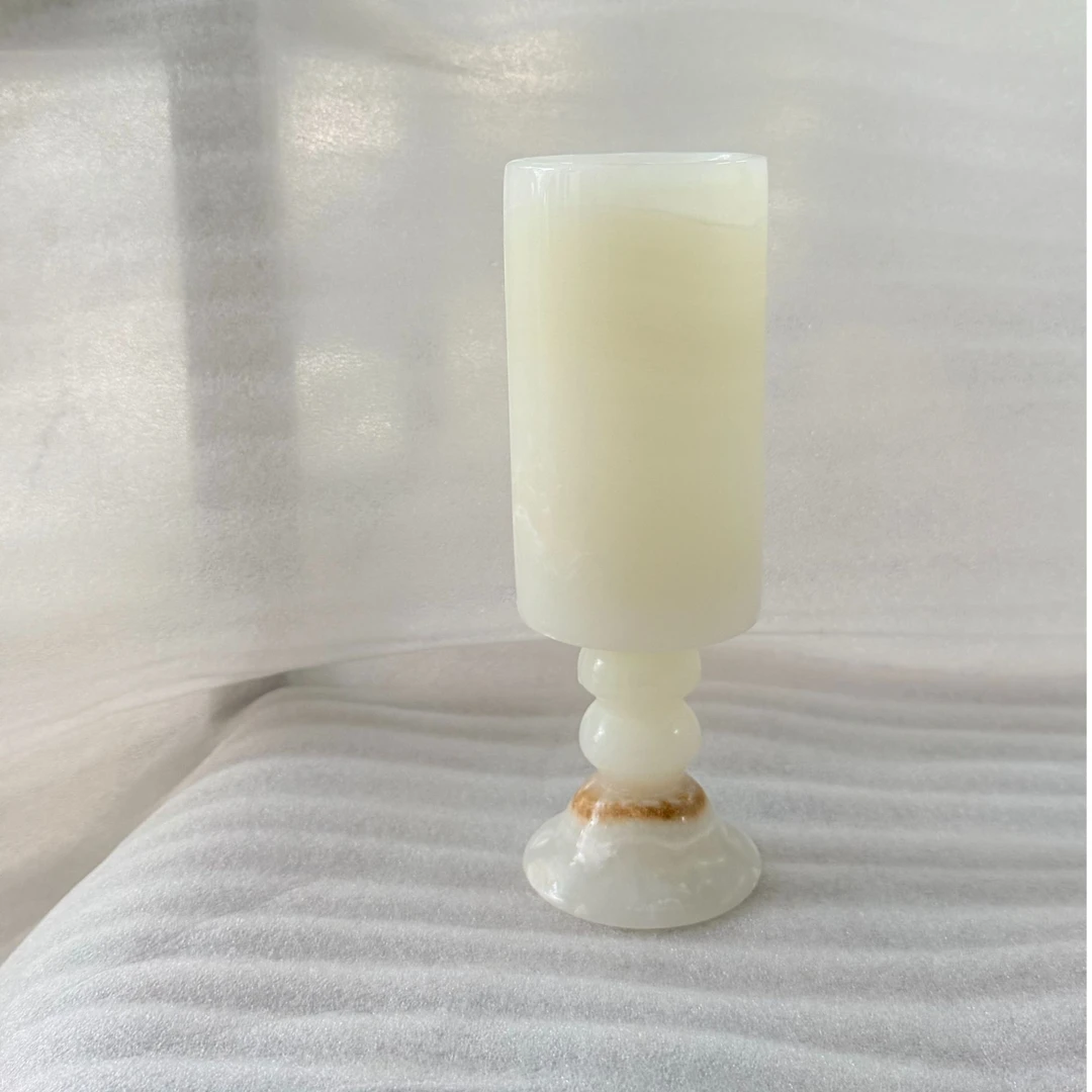 天然玉石法式香薰杯家居装饰品
