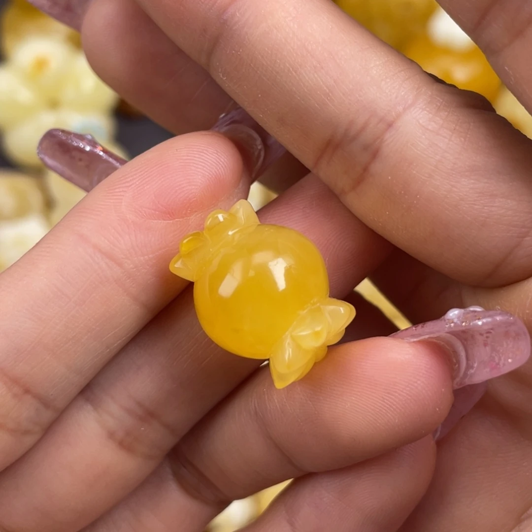 琥珀裸石未镶嵌蜜蜡